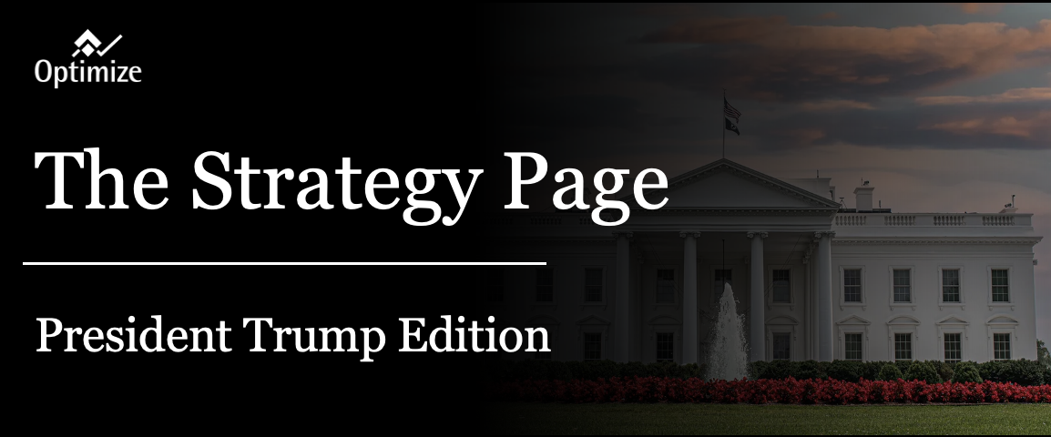 strategy page president donald trump cover